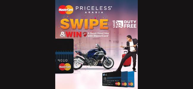 Swipe & Get A Chance To Win A Ducati Diavel Bike With MasterCard 