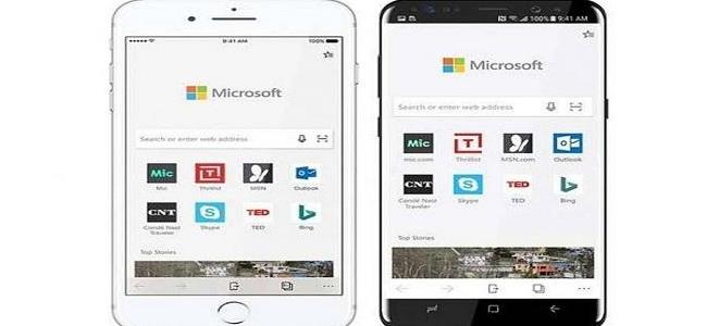 مايكروسوفت تطلق متصفحاً جديداً للهواتف الذكية